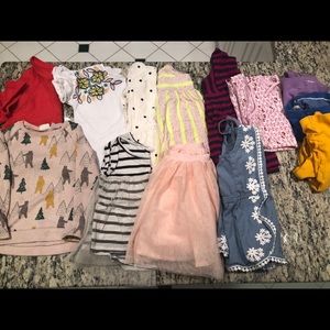 Lot of Toddler Girls Clothes Size 4-6